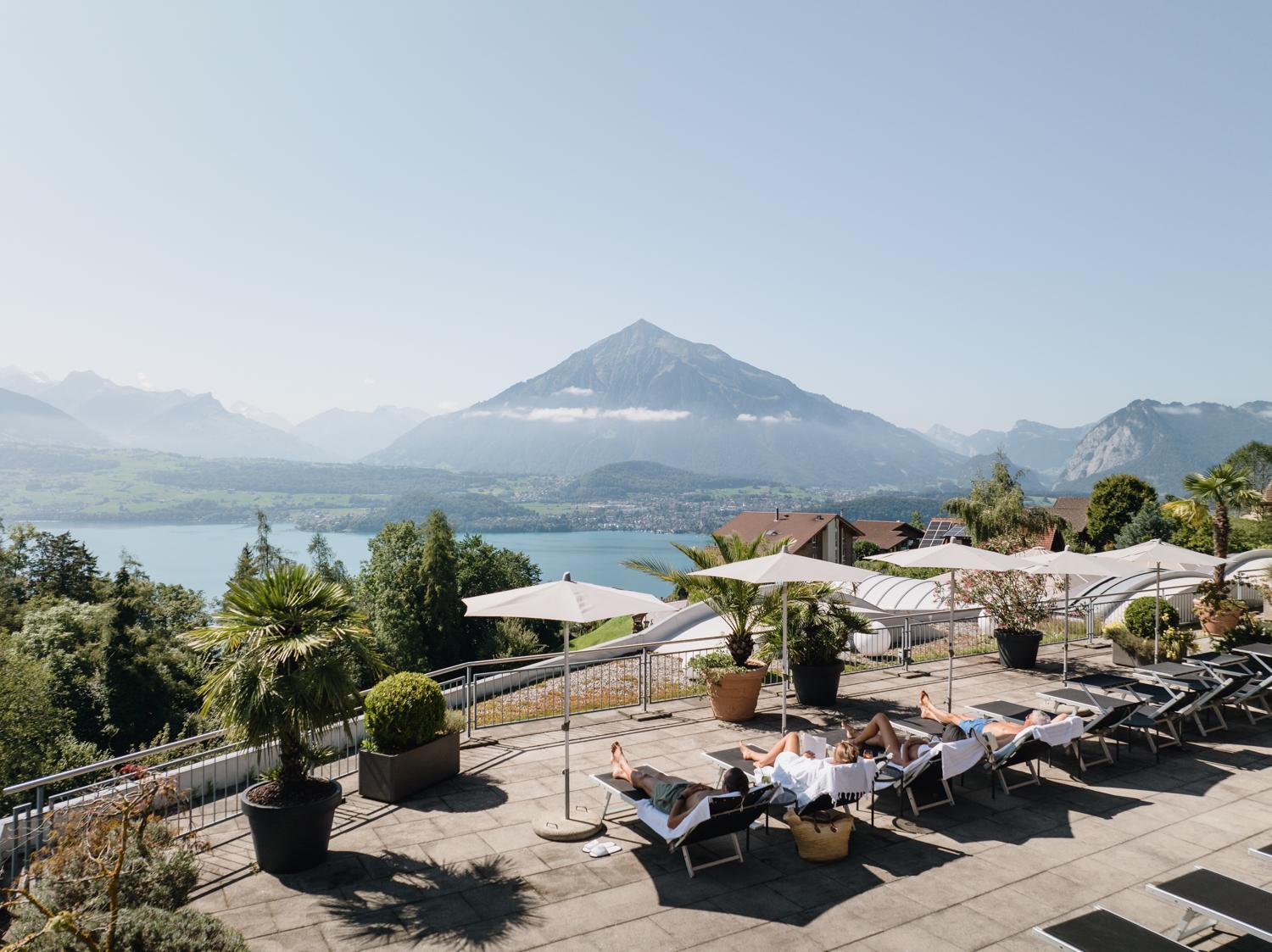 Solbadhotel Sigriswil Esterno foto