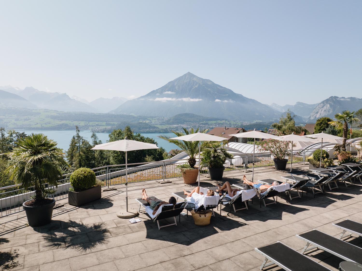 Solbadhotel Sigriswil Esterno foto